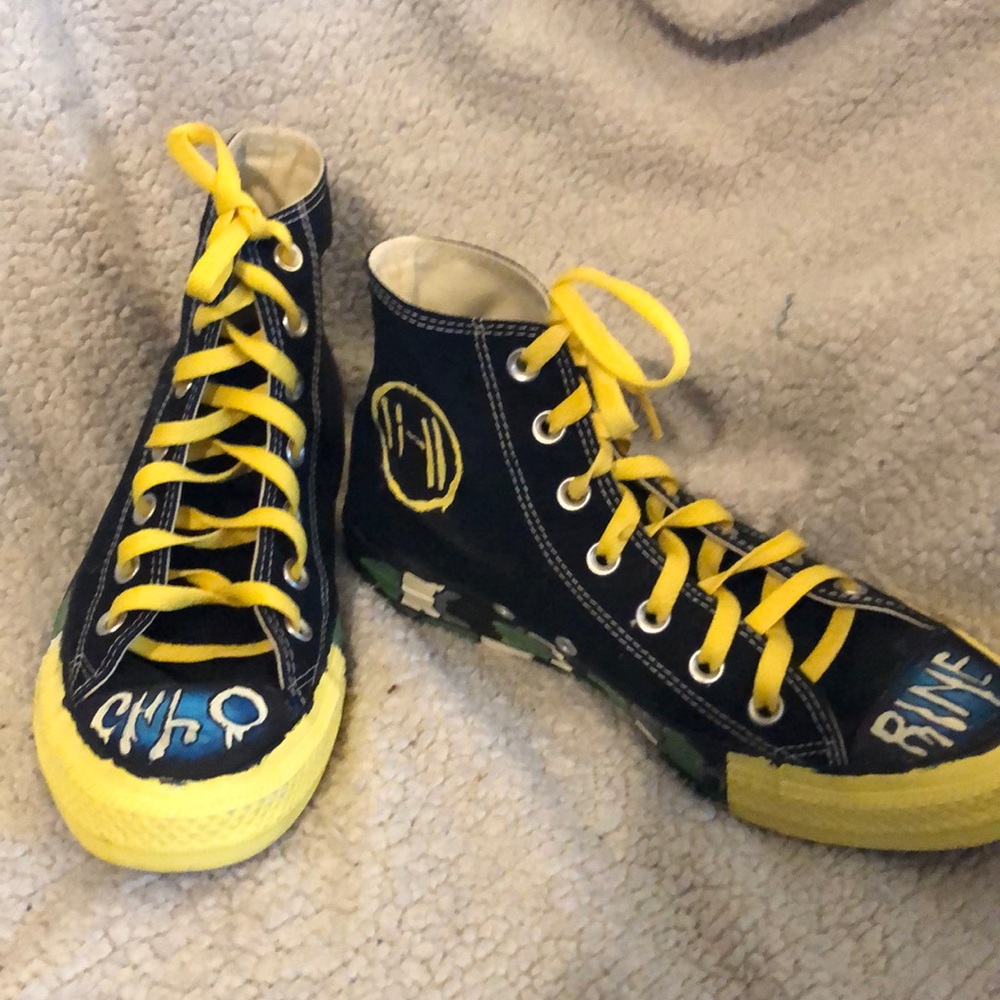 Twenty One Pilots edition converse Hand painted